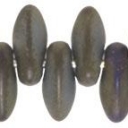 Dagger karoliukas 2,5/6mm, Matte iris Brown