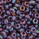 Toho biseris TR-11-251 11/0 Inside-Color Luster Lt Amethyst/Jet Lined