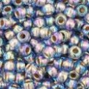 Toho biseris TR-11-997 11/0 Gold-Lined Rainbow Lt Sapphire 