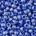 Toho biseris TR-11-1057 11/0 Inside-Color Lt Sapphire/Opaque Dk Blue Lined 