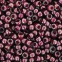 Toho biseris TR-15-1076 15/0 Inside Color Grey/Magenta Lined