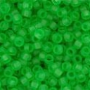 Toho biseris TR-15-7F 15/0 Transparent-Frosted Peridot 