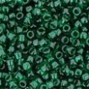 Toho biseris TR-15-939 15/0 Transparent Green Emerald 