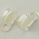 Detalė užbaigimui sidabro spalvos 6x3mm.pakuotė 10vnt.