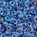 Toho biseris TR-11-193 11/0   Inside-Color Luster Crystal/Dark Capri Lined