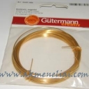 Gutermano paauksuota vielutė 0.4mm, 15 metru