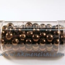 Gutermano perliukai rudi 6mm