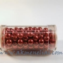 Gutermano perliukai raudoni 6mm