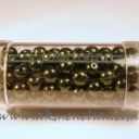 Gutermano perliukai tamsiai žali 6mm